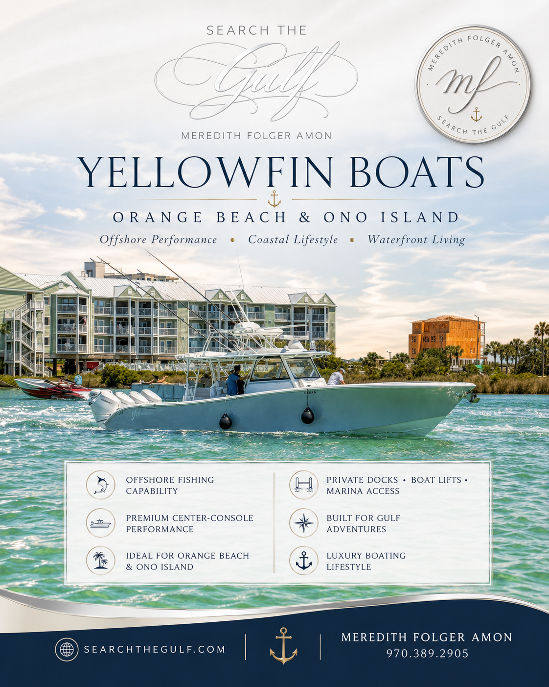 Yellowfin Boats Orange Beach Ono Island Alabama